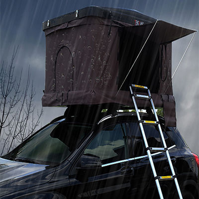 통기성 캔버스 야외 스포츠 텐트, 여행 지붕 베드 야외 단단한 쉘 자동차 지붕막