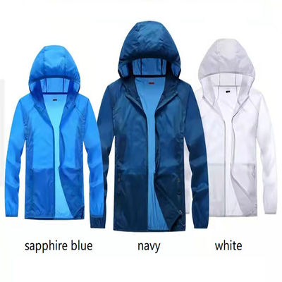 성인들을 위한 내수성 우간다 인민 전선 50+ Uv 보호 남자들 차단제 옷을 안티-필링 장 슬리브