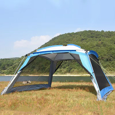 210T 이중 레이어 야외 스포츠 텐트 360*360*220cm 자동 4 내지 6 남자 텐트