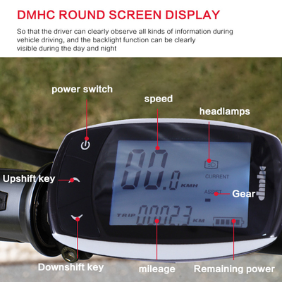 LED 디스플레이 30-50Km/H 리튬 배터리 마그네슘 합금 부드러운 종지 프레임 전기적 자전거