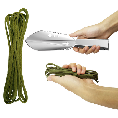 정원 삽을 야영시키는 알루미늄 합금 다기능 공구 생존 수공구류