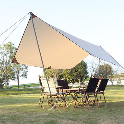 PU를 아우닝 철파이프 자동차 해변 야외 스포츠 텐트 태양은 반대 Uv를 코팅했습니다