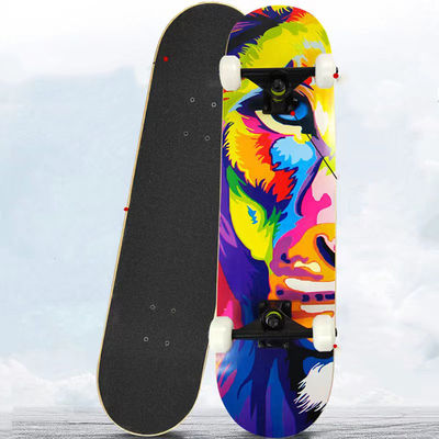 PU 바퀴 옥외 오락 장비 열전달 인쇄 방위 스케이트보드