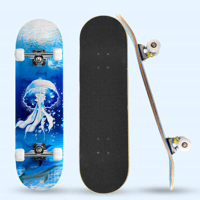 흑사 Pu 바퀴 여자 태도 스케이트보드 7 층 단풍나무 나무